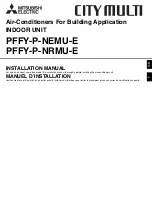 Предварительный просмотр 1 страницы Mitsubishi Electric PFFY-P-NEMU-E Installation Manual