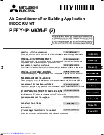 Предварительный просмотр 1 страницы Mitsubishi Electric PFFY-P20VKM-E Installation Manual