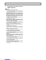 Предварительный просмотр 3 страницы Mitsubishi Electric PFFY-P20VLEM-A Technical & Service Manual