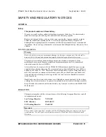 Preview for 3 page of Mitsubishi Electric PH440 User Manual