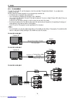 Предварительный просмотр 6 страницы Mitsubishi Electric PJLink FD630U User Manual