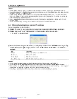 Предварительный просмотр 12 страницы Mitsubishi Electric PJLink FD630U User Manual