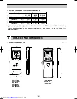 Предварительный просмотр 12 страницы Mitsubishi Electric PK-2.5FLD Technical & Service Manual