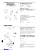 Предварительный просмотр 6 страницы Mitsubishi Electric PKA-A GA Installation Manual