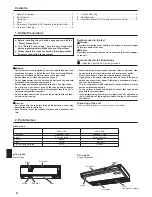 Preview for 2 page of Mitsubishi Electric PKA-A12HA6 Operation Manual