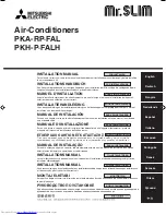 Mitsubishi Electric PKA-RP FAL Installation Manual preview