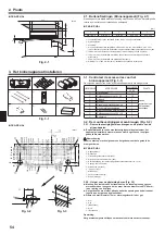 Предварительный просмотр 54 страницы Mitsubishi Electric PKA-RP HAL Installation Manual