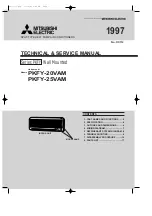 Предварительный просмотр 1 страницы Mitsubishi Electric PKFY-20VAM Technical & Service Manual