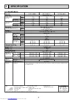 Предварительный просмотр 4 страницы Mitsubishi Electric PKFY-P12NHMU-E Technical & Service Manual