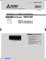 Предварительный просмотр 1 страницы Mitsubishi Electric PKFY-P20VAM-A Technical & Service Manual