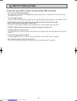 Предварительный просмотр 2 страницы Mitsubishi Electric PKFY-P32VGM-A Technical & Service Manual