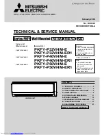 Preview for 1 page of Mitsubishi Electric PKFY-P32VHM-E Technical & Service Manual