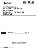 Предварительный просмотр 80 страницы Mitsubishi Electric PKH-FAK Installation Manual