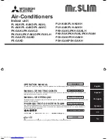 Mitsubishi Electric PKH-FAK Operation Manual preview