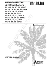 Предварительный просмотр 1 страницы Mitsubishi Electric PKH18 FK3 Series Operation Manual