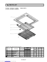 Предварительный просмотр 57 страницы Mitsubishi Electric PL12FK1 Service Manual