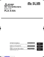 Предварительный просмотр 1 страницы Mitsubishi Electric PLA-A.BA Operation Manual