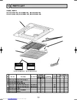 Предварительный просмотр 52 страницы Mitsubishi Electric PLA-P1.6KA Technical & Service Manual