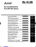 Mitsubishi Electric PLA-RP.BA Series Installation Manual предпросмотр