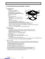 Предварительный просмотр 37 страницы Mitsubishi Electric PLA-ZRP100BA Service Manual