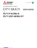 Предварительный просмотр 1 страницы Mitsubishi Electric PLFY-(E)P-NEMU-E Data Book