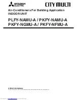 Предварительный просмотр 1 страницы Mitsubishi Electric PLFY-NAMU-A Operation Manual