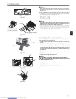 Предварительный просмотр 7 страницы Mitsubishi Electric PLFY-P VFM-E1 Installation Manual