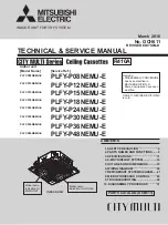 Предварительный просмотр 1 страницы Mitsubishi Electric PLFY-P08NEMU-E Technical & Service Manual