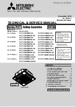 Предварительный просмотр 1 страницы Mitsubishi Electric PLFY Series Technical & Service Manual