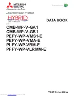 Предварительный просмотр 1 страницы Mitsubishi Electric PLFY-WP VBM-E Data Book