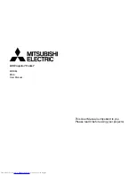 Preview for 1 page of Mitsubishi Electric PocketProjector PK10 User Manual