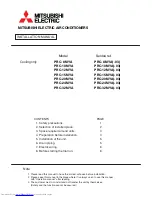 Предварительный просмотр 1 страницы Mitsubishi Electric PRC- 8MYA Installation Manual