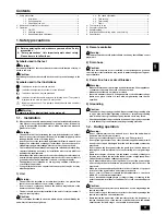 Предварительный просмотр 3 страницы Mitsubishi Electric PRH-P10MYA Operation Manual