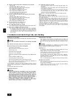 Предварительный просмотр 8 страницы Mitsubishi Electric PRH-P10MYA Operation Manual