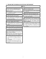 Предварительный просмотр 4 страницы Mitsubishi Electric PRH-P10MYA Technical & Service Manual