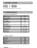 Предварительный просмотр 2 страницы Mitsubishi Electric PSA-RP100GA Service Manual