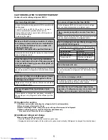 Предварительный просмотр 5 страницы Mitsubishi Electric PSA-RP100GA Service Manual