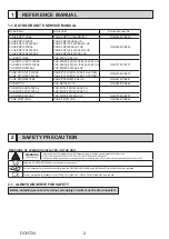 Предварительный просмотр 2 страницы Mitsubishi Electric PSA Series Service Manual