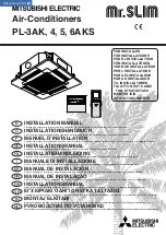 Mitsubishi Electric PU-3 Installation Manual предпросмотр