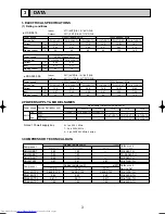 Предварительный просмотр 3 страницы Mitsubishi Electric PU-5XJSA Technical & Service Manual