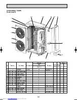 Предварительный просмотр 20 страницы Mitsubishi Electric PU-5XJSA Technical & Service Manual