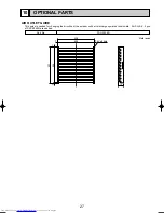 Предварительный просмотр 27 страницы Mitsubishi Electric PU-5XJSA Technical & Service Manual