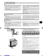 Предварительный просмотр 11 страницы Mitsubishi Electric PU(H)-P GAA Installation Manual