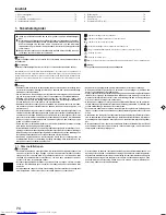 Предварительный просмотр 74 страницы Mitsubishi Electric PU(H)-P GAA Installation Manual