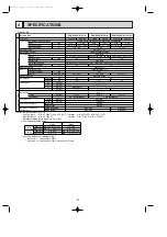 Предварительный просмотр 6 страницы Mitsubishi Electric PU-P1.6VGA Technical & Service Manual