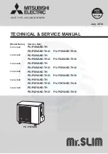 Предварительный просмотр 1 страницы Mitsubishi Electric PU-P18VAKD Technical & Service Manual