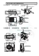 Предварительный просмотр 4 страницы Mitsubishi Electric PU-P18VAKD Technical & Service Manual