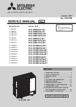 Mitsubishi Electric PUD-SHWM100VAA Service Manual preview