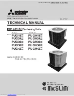 Mitsubishi Electric PUG18AK Technical Manual предпросмотр