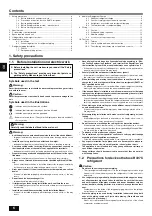 Предварительный просмотр 6 страницы Mitsubishi Electric PUH-P10MYA Installation Manual